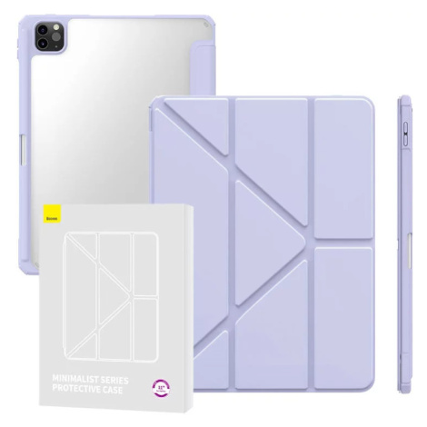 Pouzdro Protective case Baseus Minimalist for iPad Pro (2018/2020/2021/2022) 11-inch, purple (69