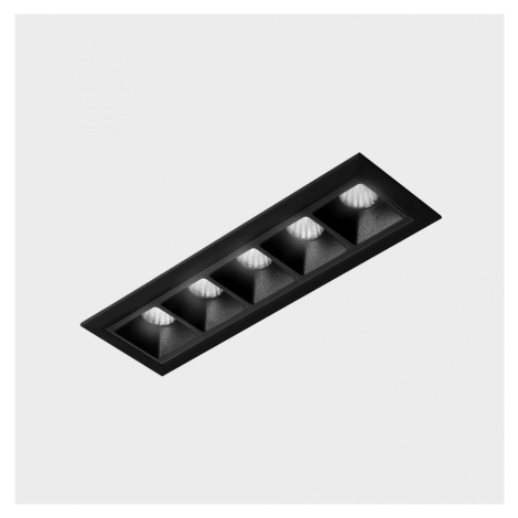 KOHL LIGHTING KOHL-Lighting NSES zapuštěné svítidlo s rámečkem 147x45 mm černá 10 W CRI 90 4000K