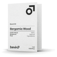 Beviro Bergamia Wood olej na vousy vzorek 1 ml