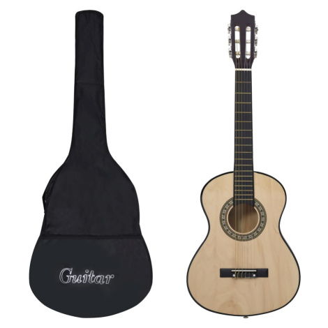 vidaXL Klasická kytara pro začátečníky a děti s obalem 1/2 34''
