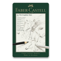 Grafitová tužka Pitt Graphite Matt souprava 11ks Faber-Castell