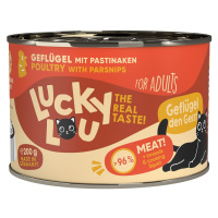 Lucky Lou Lifestage Adult drůbež 24 × 200 g