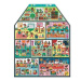 Mudpuppy Moje škola- puzzle ve tvaru domu 100 dílků