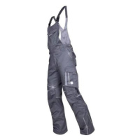 Kalhoty montérkové s laclem Summer H6125/62, tmavě šedé