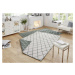 NORTHRUGS - Hanse Home koberce Kusový koberec Twin-Wendeteppiche 103117 grün creme – na ven i na