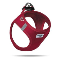 CURLI Postroj pro psy Softshell Red 2XS 2-4 kg