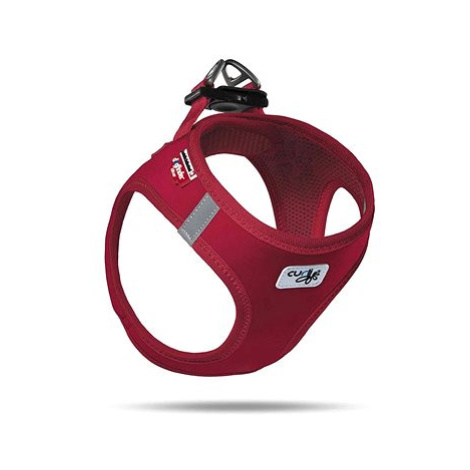 CURLI Postroj pro psy Softshell Red 2XS 2-4 kg