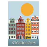 Ilustrace Stockholm, Gail Myerscough, (26.7 x 40 cm)