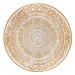 NORTHRUGS Kusový koberec Twin Supreme 105799 Ochre kruh