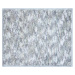 GRUND Koupelnová předložka MIRAGE nastříbrnělá Rozměr: 60x100 cm