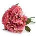 Umělá kytice Kamélií růžová, 19 x 25 cm