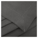 Dekorační krátký závěs s řasící páskou LUCCA 160 barva 33 tmavě šedá 140x160 cm (cena za 1 kus) 