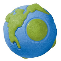 Orbee-Tuff Ball Zeměkoule modro/zelená S 5,5 cm