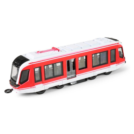 RAPPA Kovová tramvaj červená 20 cm