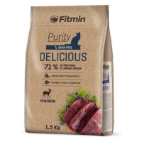 Fitmin Purity Cat Delicious se zvěřinou pro vybíravé kočky 1,5 kg