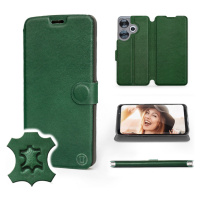 Pouzdro Mobiwear pro Xiaomi Poco F6 Green Leather