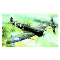 Směr Model Supermarine Spitfire MK.VC 12,8x15,3cm v krabici 25x14,5x4,5cm