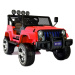 mamido Elektrické autíčko Jeep Raptor 4x4 červené