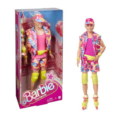 Mattel Barbie KEN VE FILMOVÉM OBLEČKU NA KOLEČKOVÝCH BRUSLÍCH