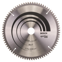 BOSCH Pilový kotouč Optiline Wood 254 × 30 × 2,5 mm, 80 2.608.640.437