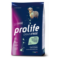 Prolife Dog Grain Free Sensitive Adult Medium/Large Fish & Potato - 2 x 10 kg