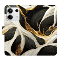 iSaprio flip pouzdro BlackGold Marble pro Xiaomi Redmi Note 13 5G