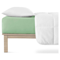 Zelené napínací prostěradlo jersey 200x220 cm Boxspring – Andrea Simone