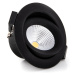 The Light Group SLC One 360° LED vestavné světlo černé 2 700K