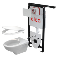 Set 5v1 pro závěsné WC Alca Jádromodul AM102/1120 WC Rimflow