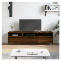 vidaXL TV skříňka hnědý dub 150 x 30 x 44,5 cm kompozitní dřevo