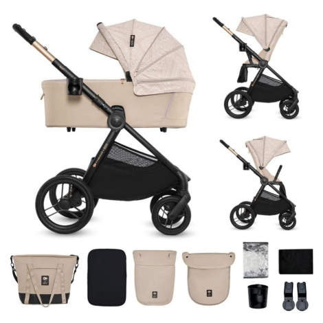 KINDERKRAFT - Kombinovaný kočárek 2v1 NEA 2 Dune Whisper Bizuu KSNEA002BEGBI00