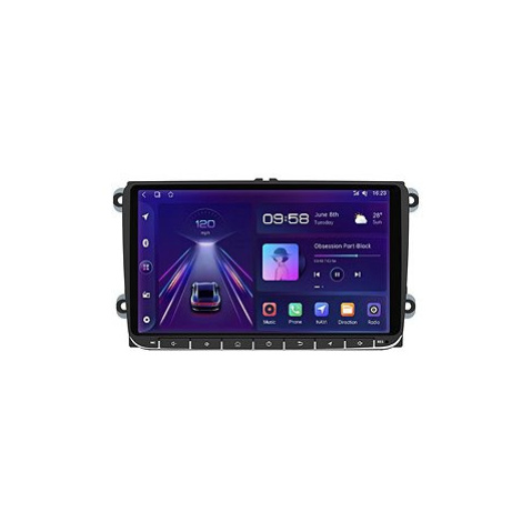 Ossuret 4GB Autorádio Volkswagen, Škoda, Seat, Android Auto, Apple CarPlay, GPS Navigace, WiFi