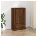 vidaXL Skříň highboard hnědý dub 60 x 35,5 x 103,5 kompozitní dřevo