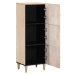 vidaXL Skříň highboard 40 x 33 x 110 cm masivní mangovníkové dřevo