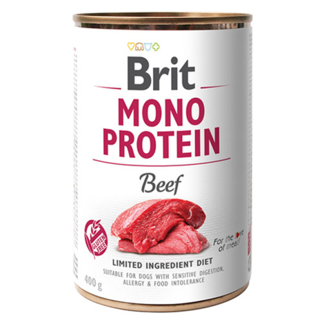 Brit Mono Protein 6 x 400 g - hovězí