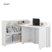 Dig-net nábytek Posuvný stůl Lenart WORK CONCEPT CW-01P Barva: Bílá / bílý lesk