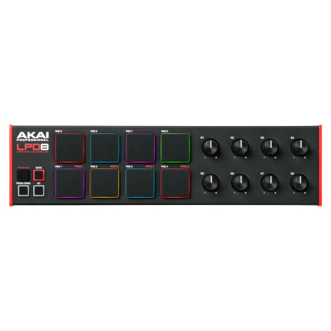 Akai LPD8 MKII Ovladač DAW