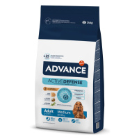 Advance granule, 15 + 3 kg zdarma / 12 + 2 kg zdarma - Medium Adult 14 kg