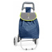 DeCuevas 52089 Skládací cestovní taška na kolečkách 2021 - modrá