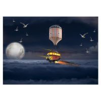 Fotografie Flying Bus, Salome Zhividze, 40 × 30 cm