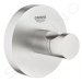 Grohe 40364DC1 - Háček na koupací plášť, supersteel