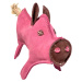 PafDog Prasátko Pinky Z Kůže - 28 cm