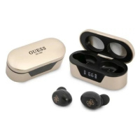 Sluchátka Guess GUTWST31ED TWS Bluetooth earphones + docking station gold (GUTWST31ED)