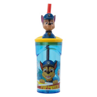 STOR - Plastová 3D sklenička s figurkou Paw Patrol, 360ml, 74666