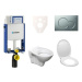 Cenově zvýhodněný závěsný WC set Geberit k zazdění + WC S-Line S-line Pro 110.302.00.5ND3