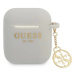 Guess GUA2LSC4EG AirPods cover grey Silicone Charm 4G Collection (GUA2LSC4EG)