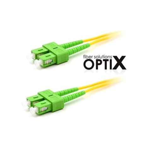 OPTIX SC/APC-SC/APC optický patch cord 09/125 0,25m G657A