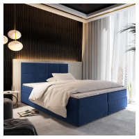 MSL Kontinentální čalouněná postel LENKA (160 x 200 cm) Barva látky: KRONOS 05