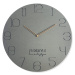 Flexistyle z210d - velké nástěnné hodiny s průměrem 50 cm