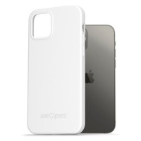 AlzaGuard Matte TPU Case pro iPhone 12 / 12 Pro bílý